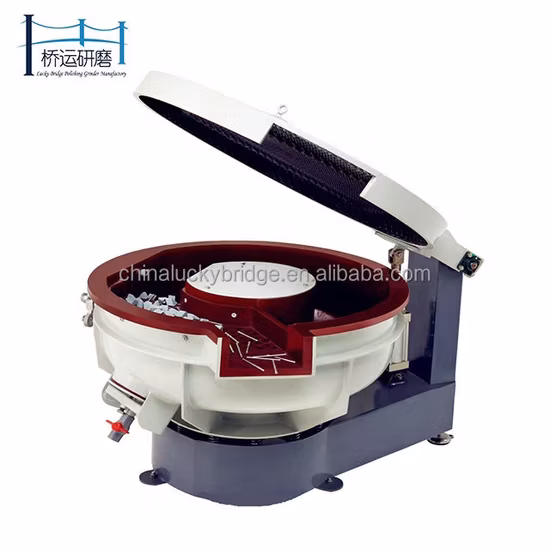 17′′ Vibratory Tumbler Vibrating Polishing Machine for Stone and Jewelry Polishing