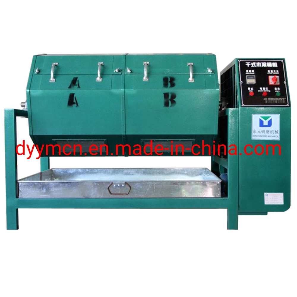 600L Industrial Tumbling Barrel Finishing Machine Abrasive Drum Polishing Machines