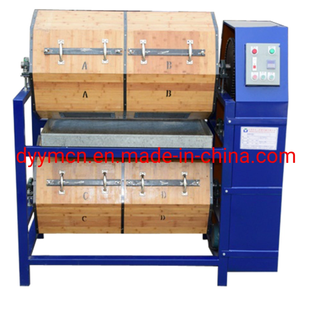 600L Industrial Tumbling Barrel Finishing Machine Abrasive Drum Polishing Machines