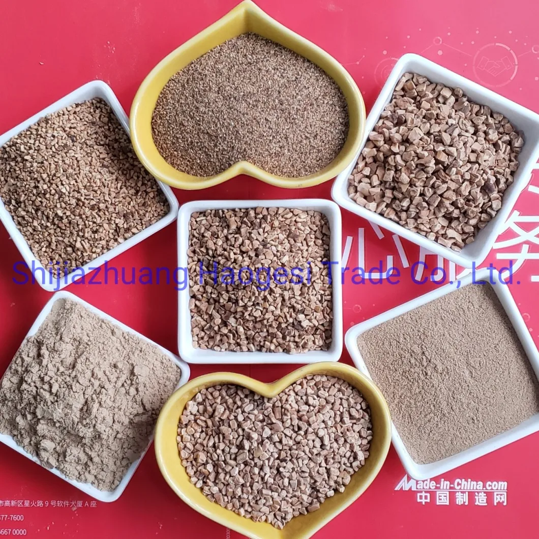 Polishing Abrasive Material Filter Media for Water Treatment Sandblasting Used Walnut Shell