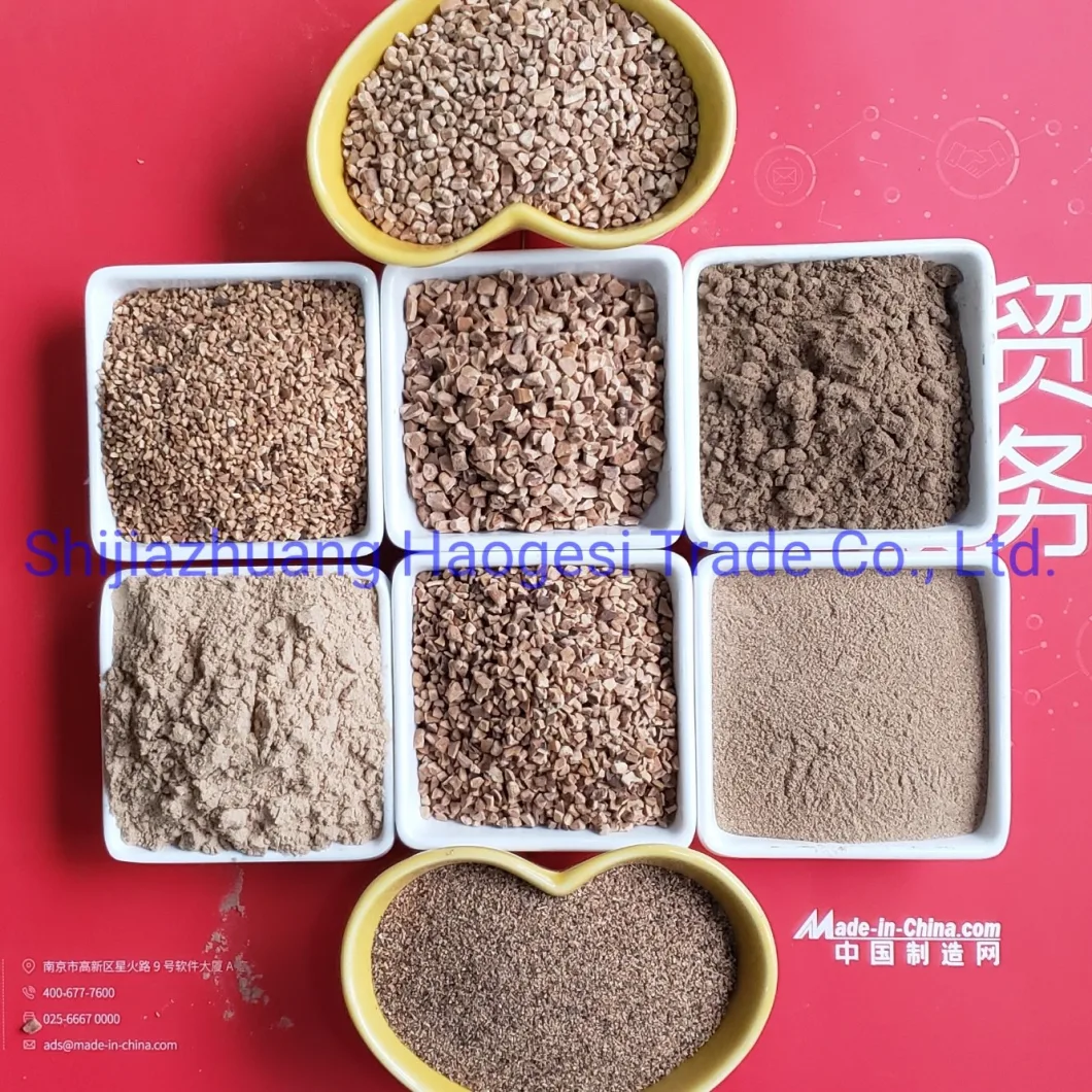 Polishing Abrasive Material Filter Media for Water Treatment Sandblasting Used Walnut Shell