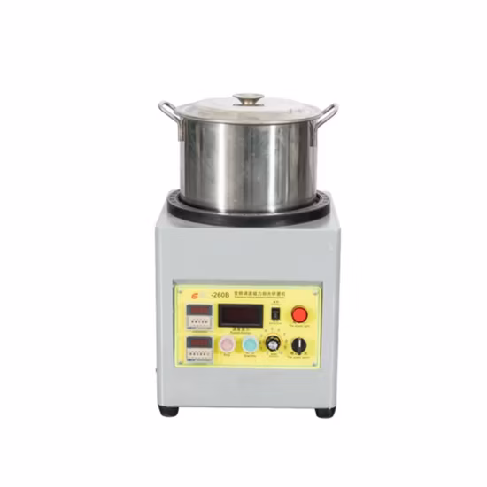 Automatische Entgratungs-Poliermaschine mit Magnetbecher